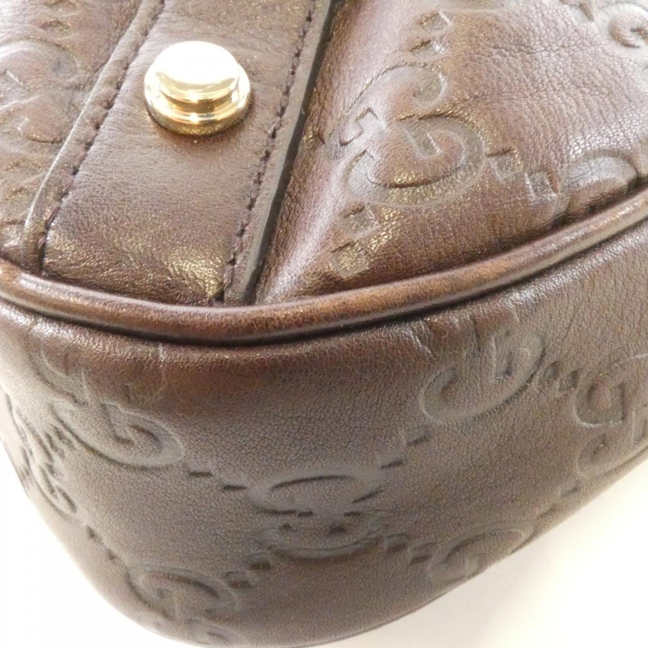 グッチ グッチッシマレザーショルダーバッグ