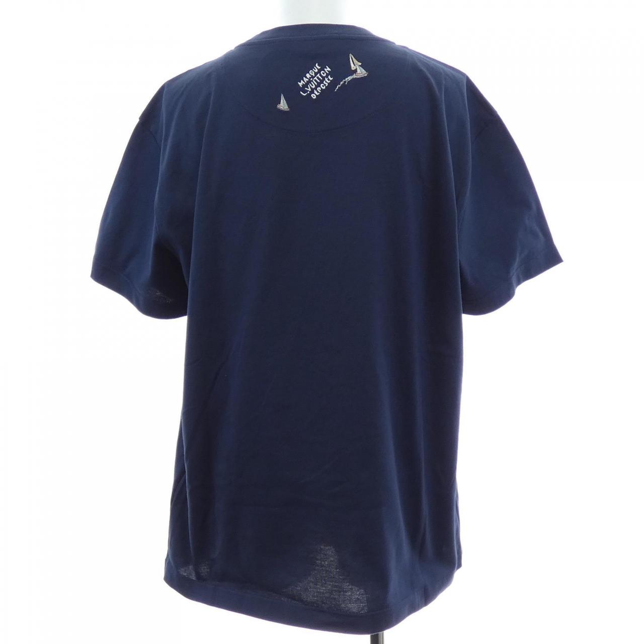 ルイヴィトン エンブロイダリー コットンTシャツ