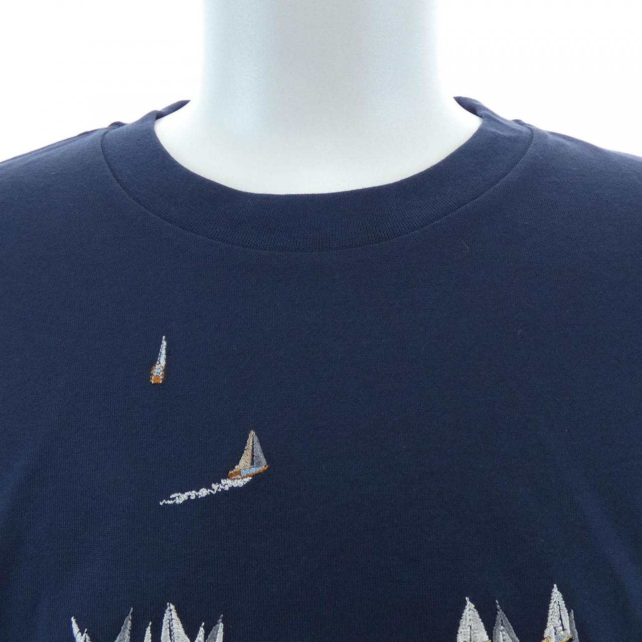 ルイヴィトン エンブロイダリー コットンTシャツ