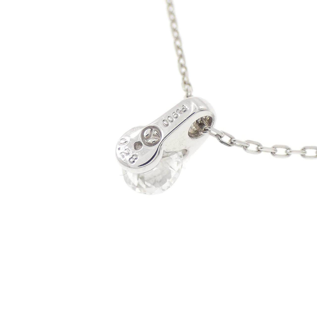 プラチナダイヤモンドネックレス 0.28CT