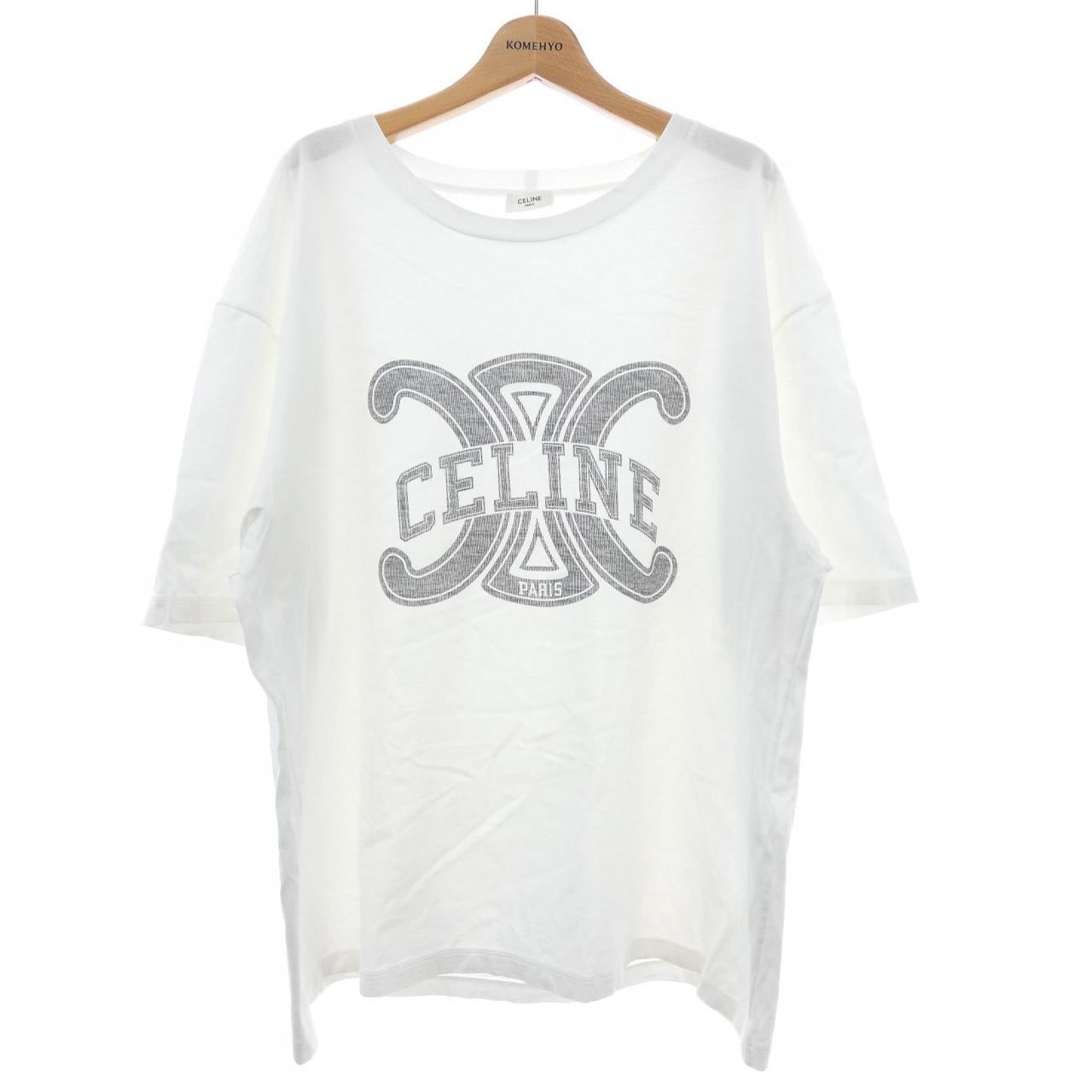 セリーヌ コットンTシャツ