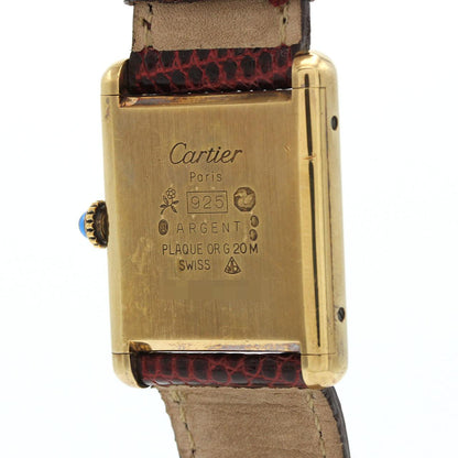カルティエ マストタンクLM 手巻