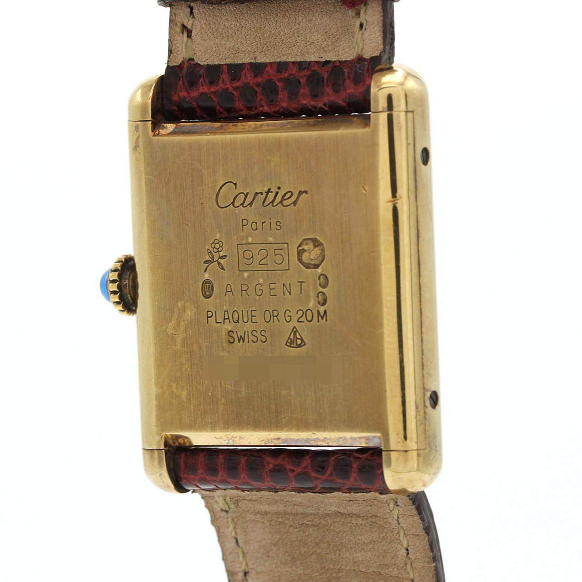 カルティエ マストタンク 手巻