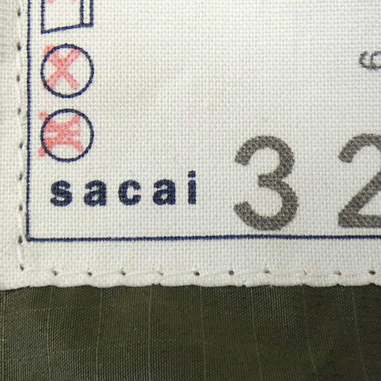 サカイ NYLON STRETCH WATER REPELLENT パンツ