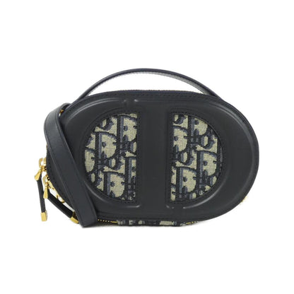 クリスチャンディオール DIOR OBLIQUE CD SIGNATURE OVAL キャンバスレザーショルダーバッグ
