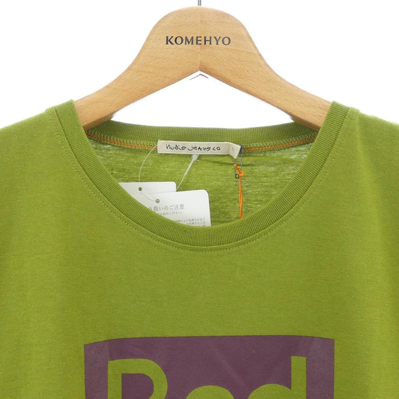 ヌーディージーンズ Anders コットンTシャツ