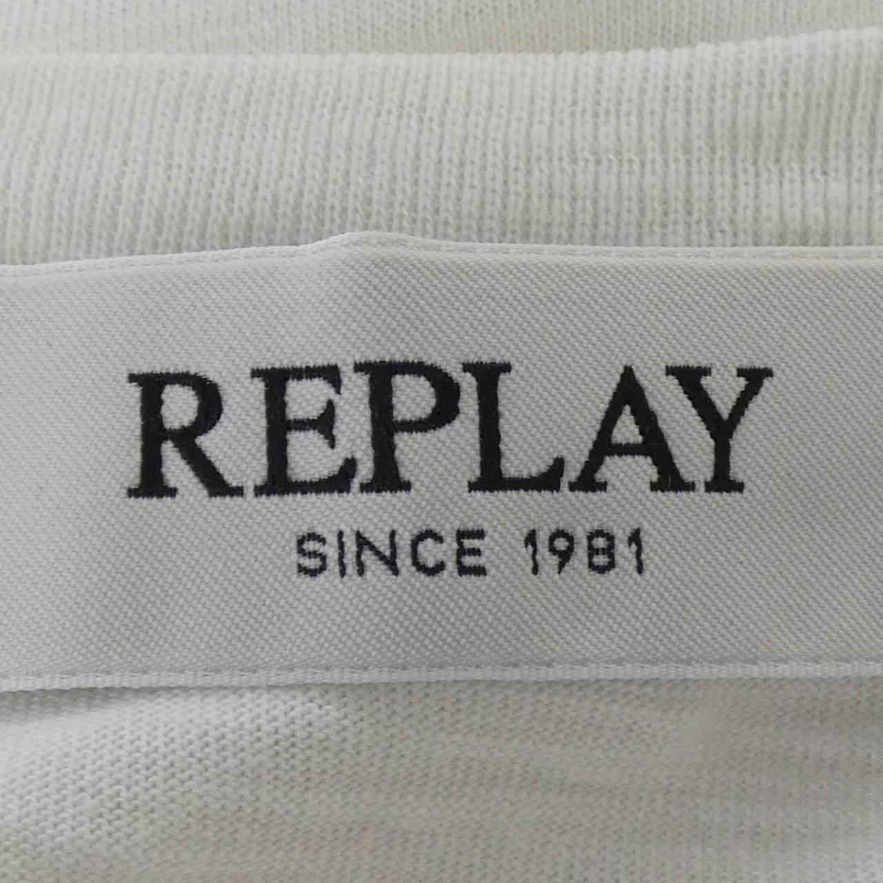 リプレイ コットンTシャツ
