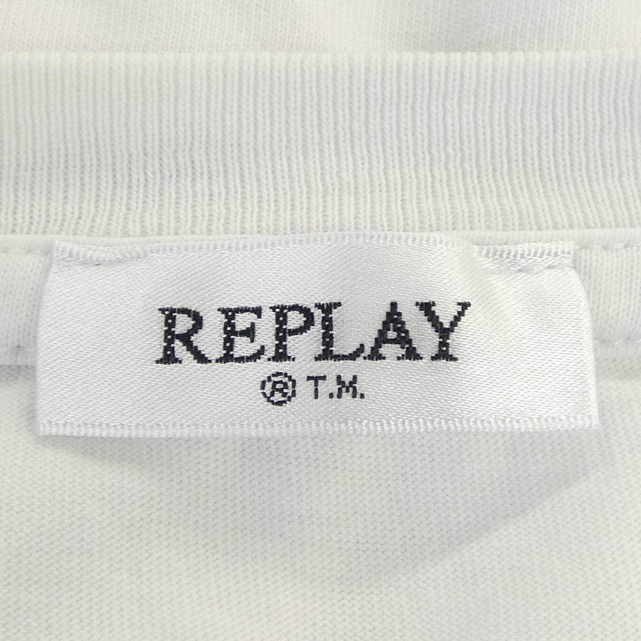 リプレイ コットンTシャツ