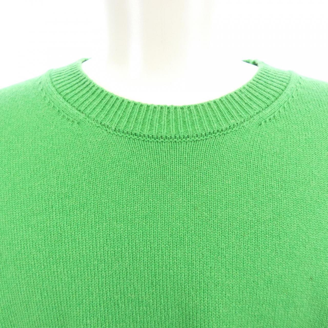 ルイヴィトン LVカフス カシミヤクルーネックニット