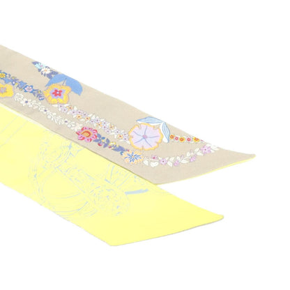 エルメス BRIDES DE GALA FLEURS シルクスカーフ