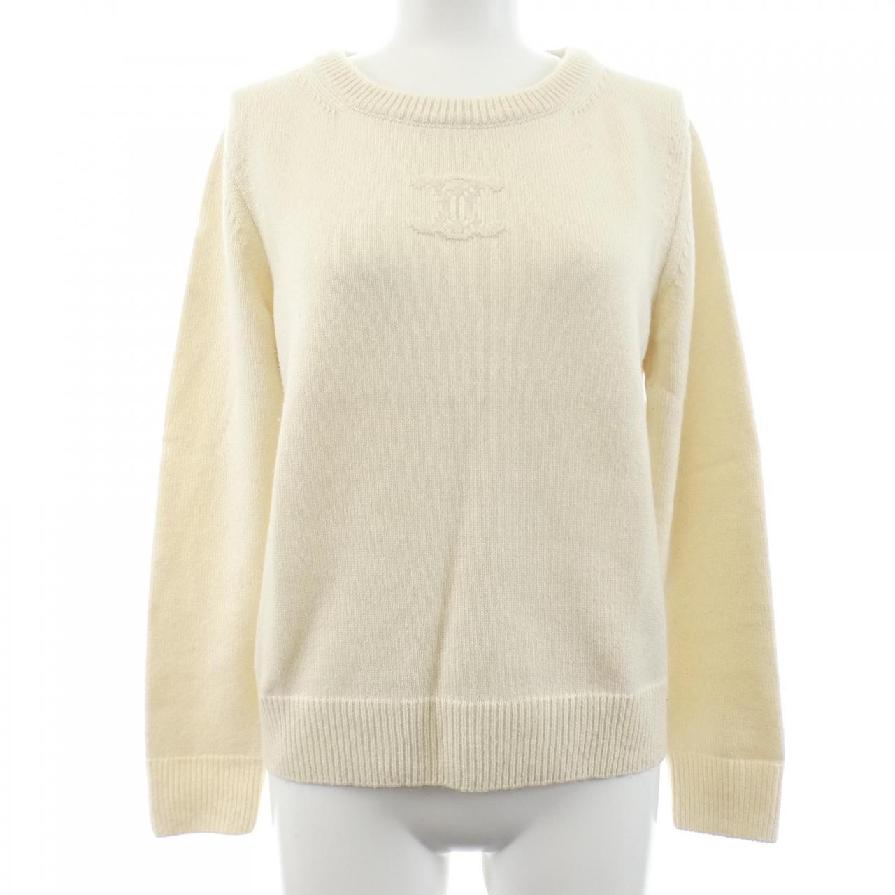 セリーヌ TRIOMPHE EMBROIDERY カシミヤ ニット