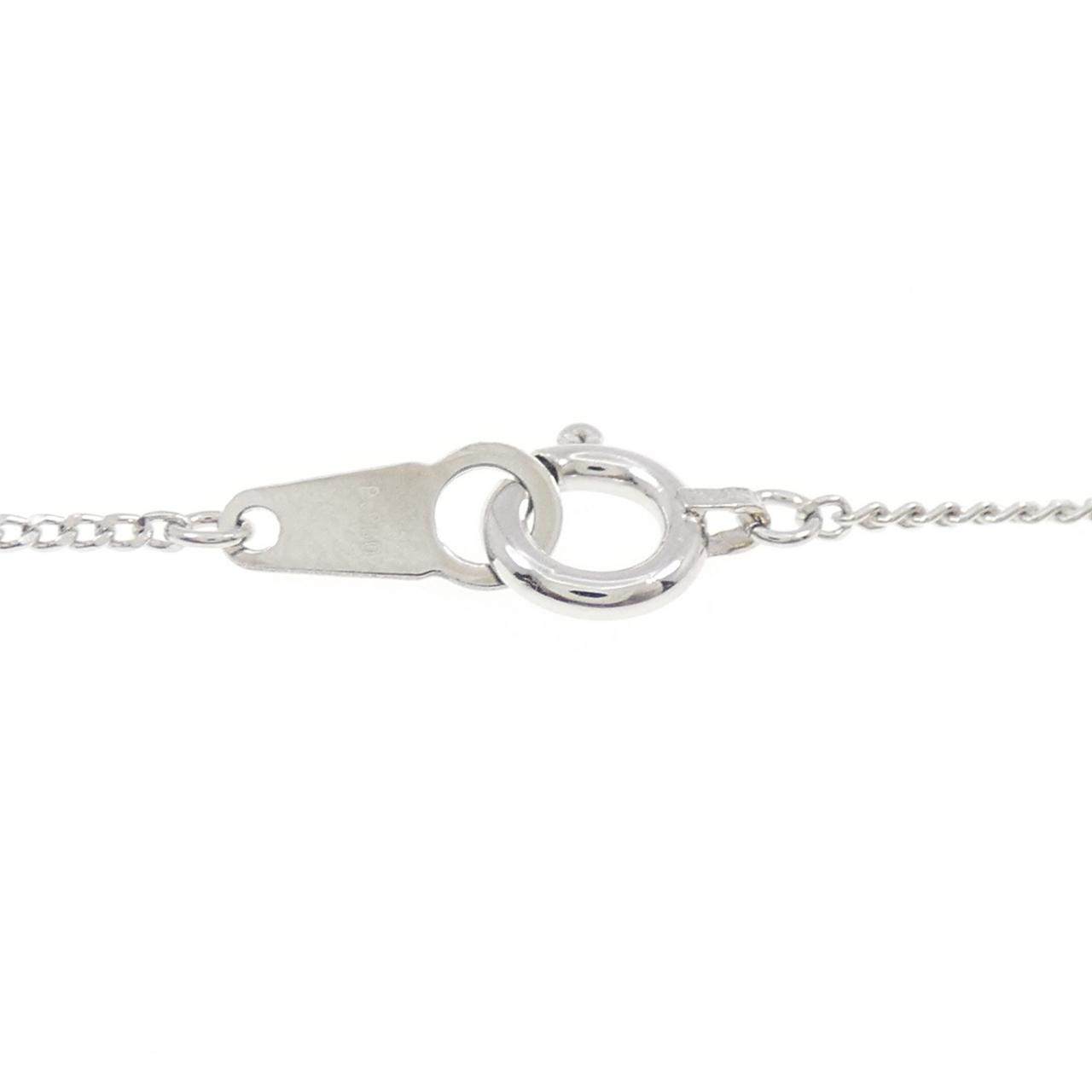 プラチナ 0.33CT ルビーダイヤモンドネックレス