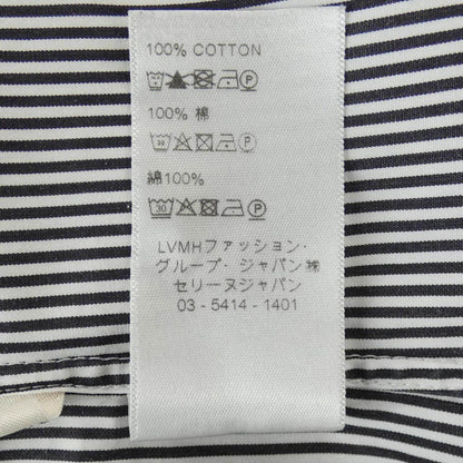 セリーヌ コットンストライプシャツ