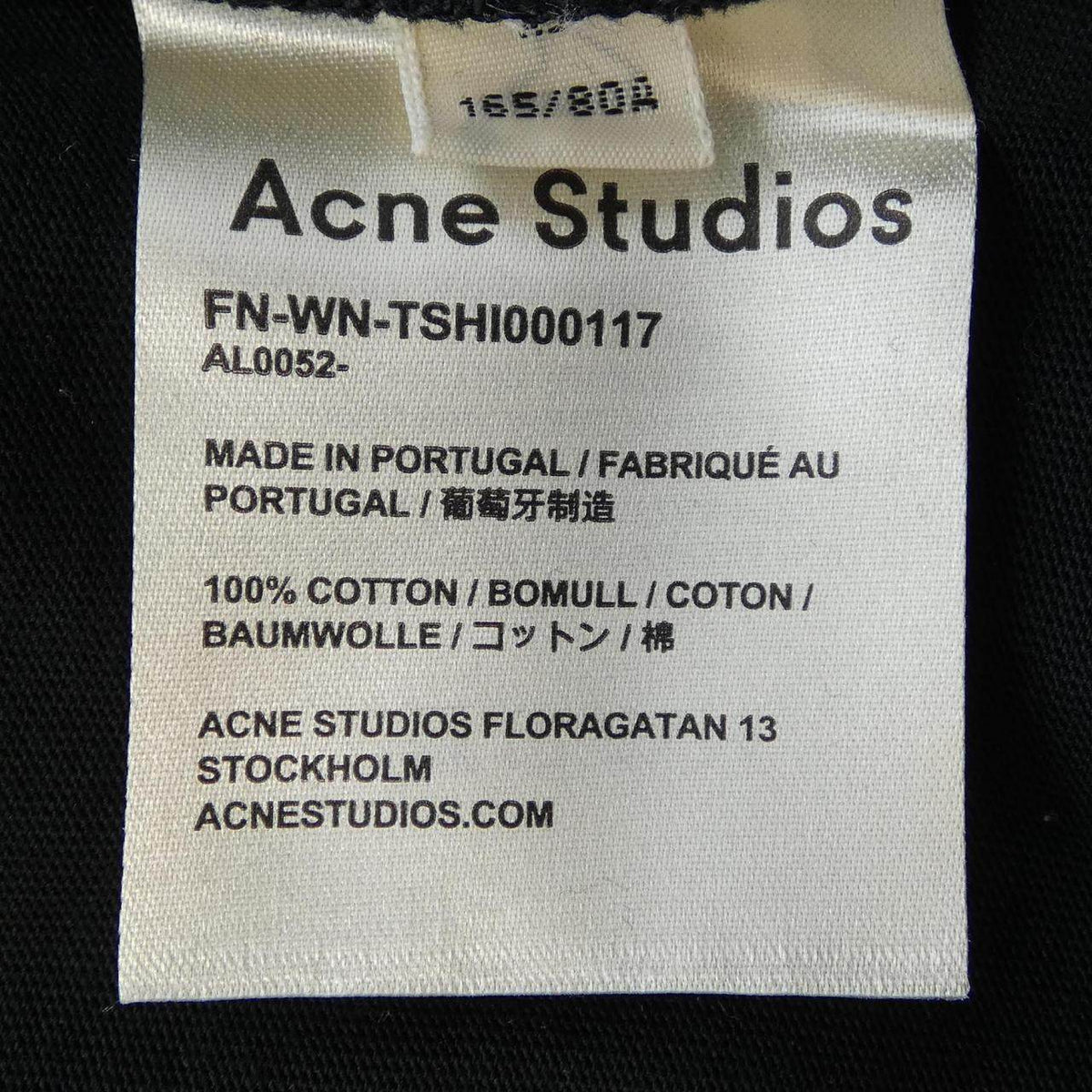 アクネストゥディオズ コットンTシャツ