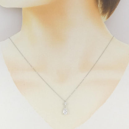 プラチナ950 キュービックジルコニア ネックレス