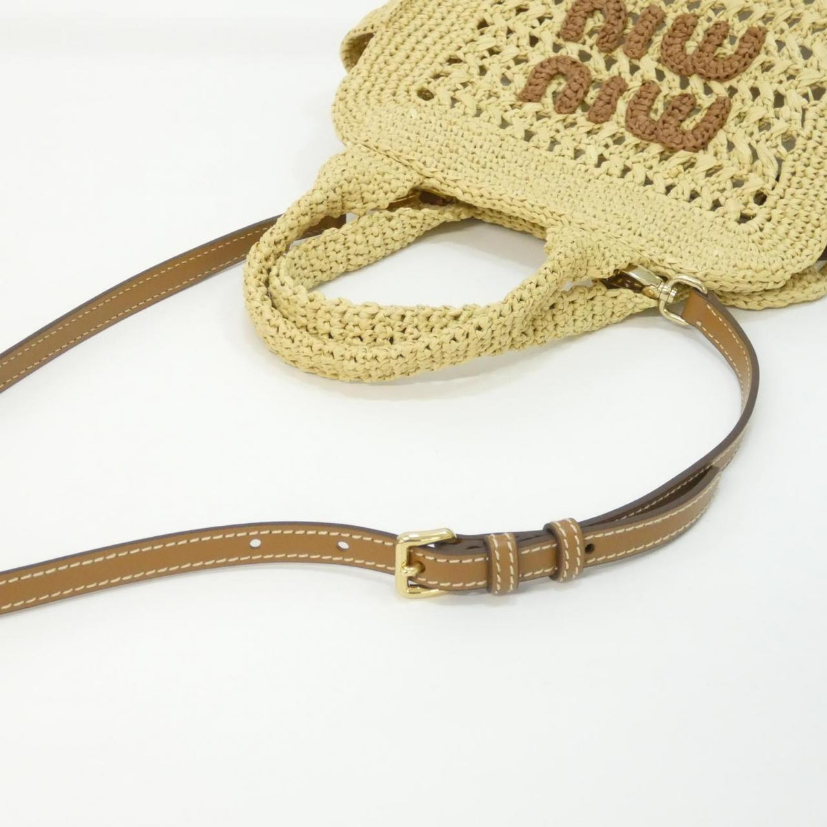 ミュウミュウ CROCHET RETE ショルダーバッグ