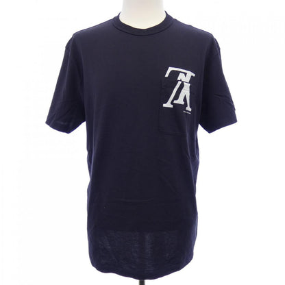 ルイヴィトン アップサイドダウンLVロゴ コットンTシャツ