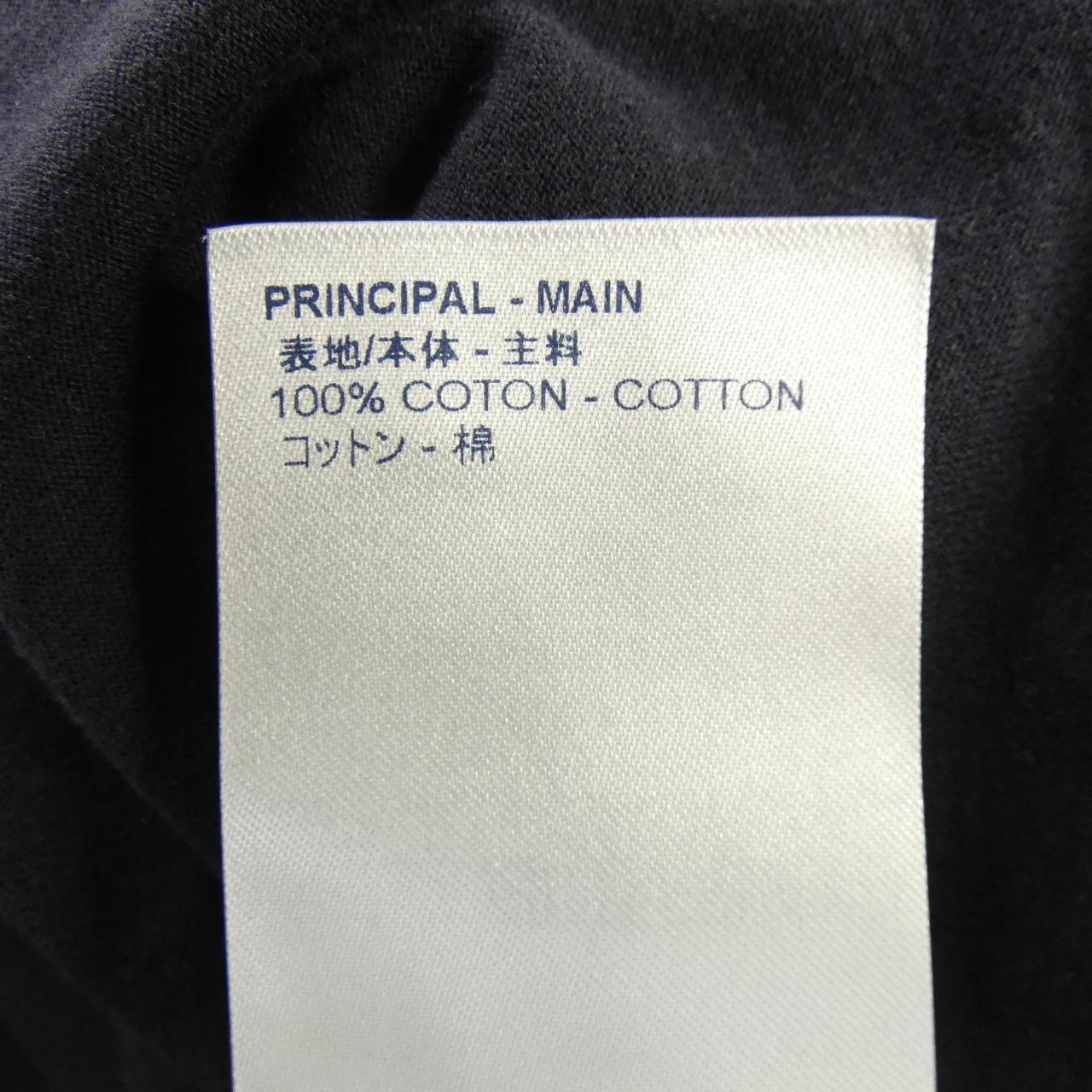 ルイヴィトン アップサイドダウンLVロゴ コットンTシャツ