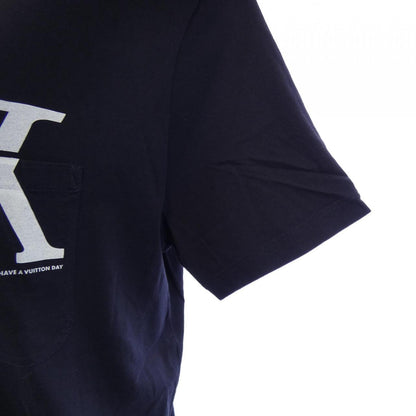 ルイヴィトン アップサイドダウンLVロゴ コットンTシャツ