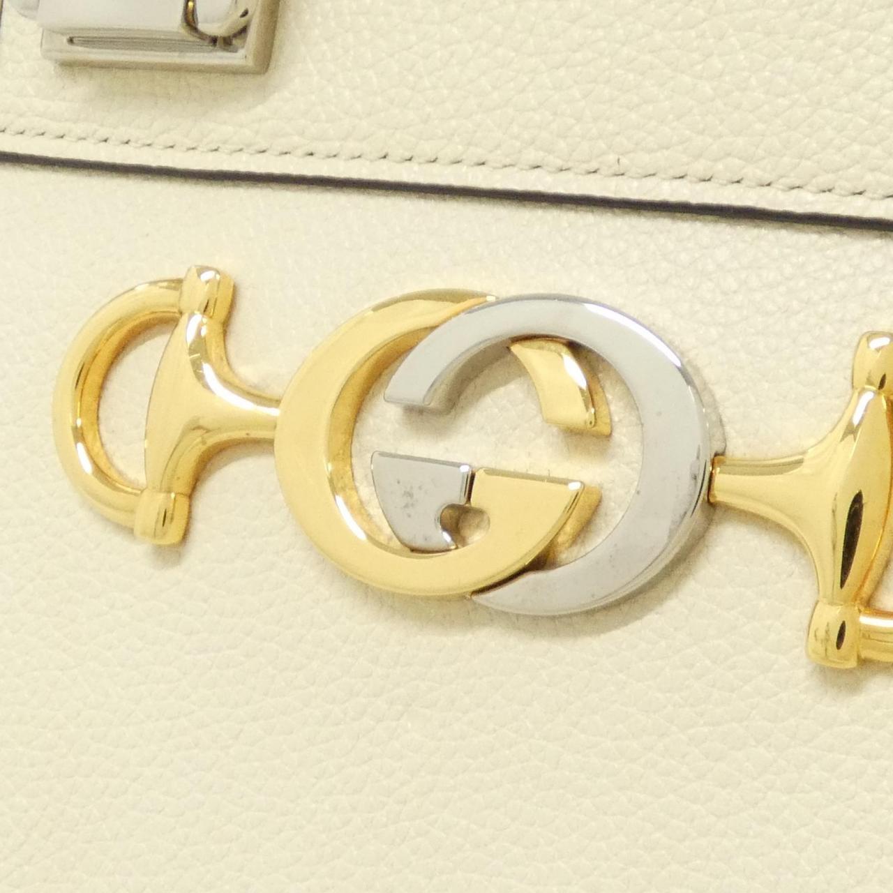 グッチ GUCCI ZUMI レザー ハンドバッグ