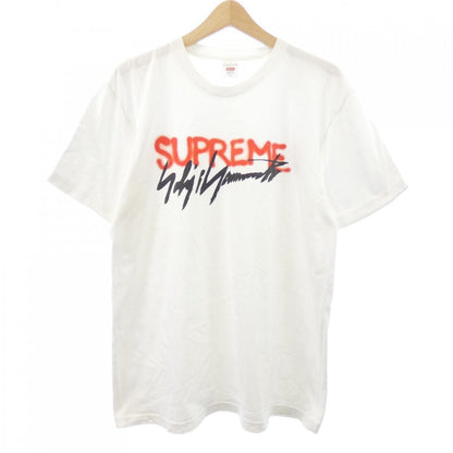 シュプリーム Yohji Yamamoto ロゴ コットンTシャツ