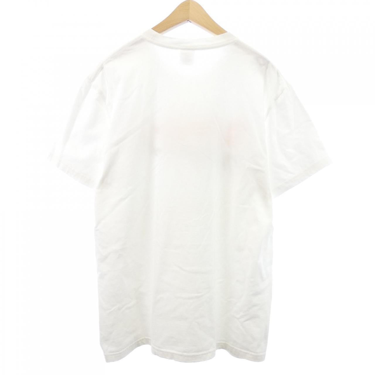 シュプリーム Yohji Yamamoto ロゴ コットンTシャツ