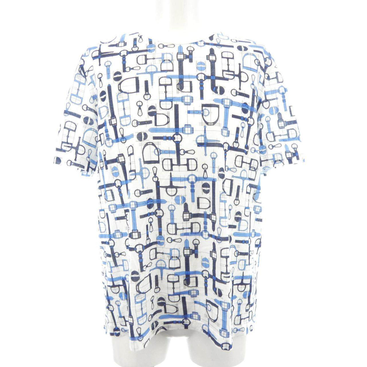 エルメス LABYRINTHE HORSEBIT コットンTシャツ S