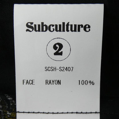 SUBCULTURE 半袖シャツ