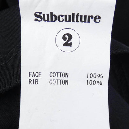 SUBCULTURE コットンTシャツ