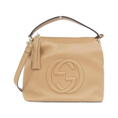 グッチ レザーショルダーバッグ