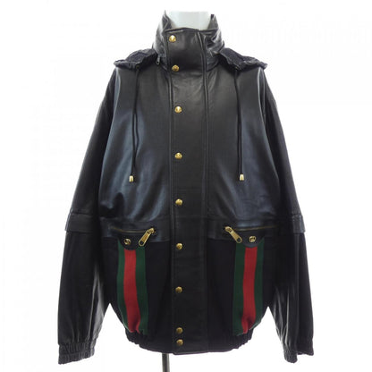 グッチ レザージャケット