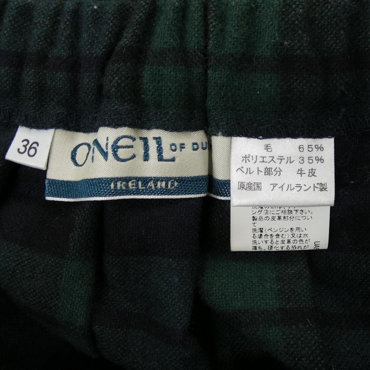 オニール チェックスカート