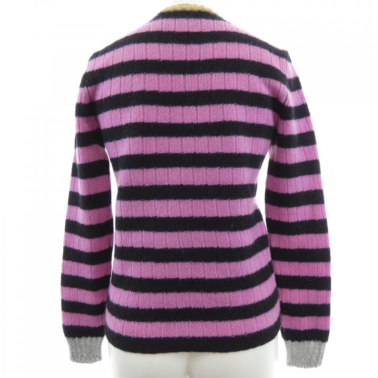 グッチ カシミヤ混ニット