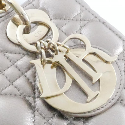 クリスチャンディオール MY ABCDIOR レディディオール スモール カーフ ハンドバッグ