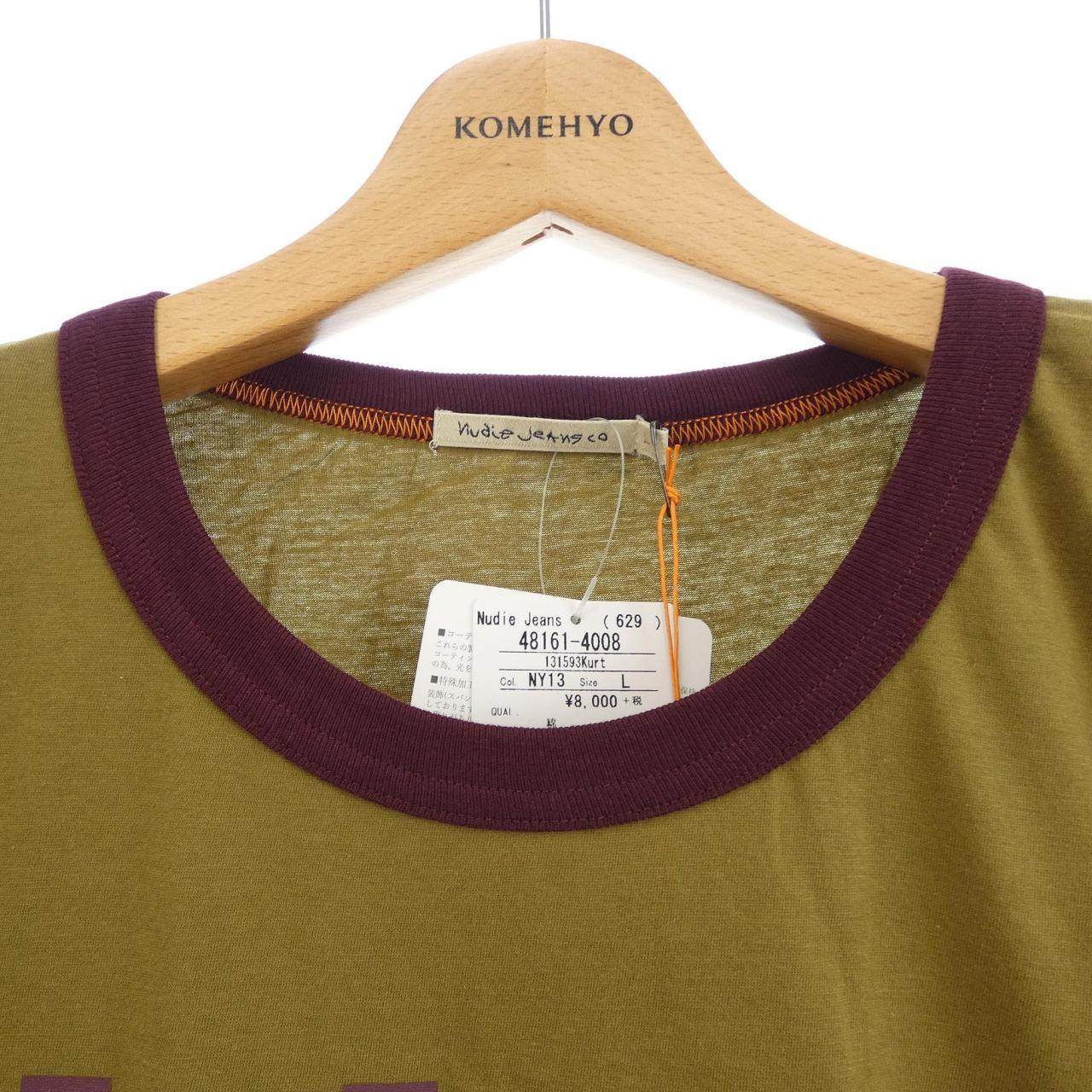 ヌーディージーンズ コットンTシャツ