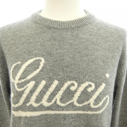 グッチ GUCCIインターシャウールニット