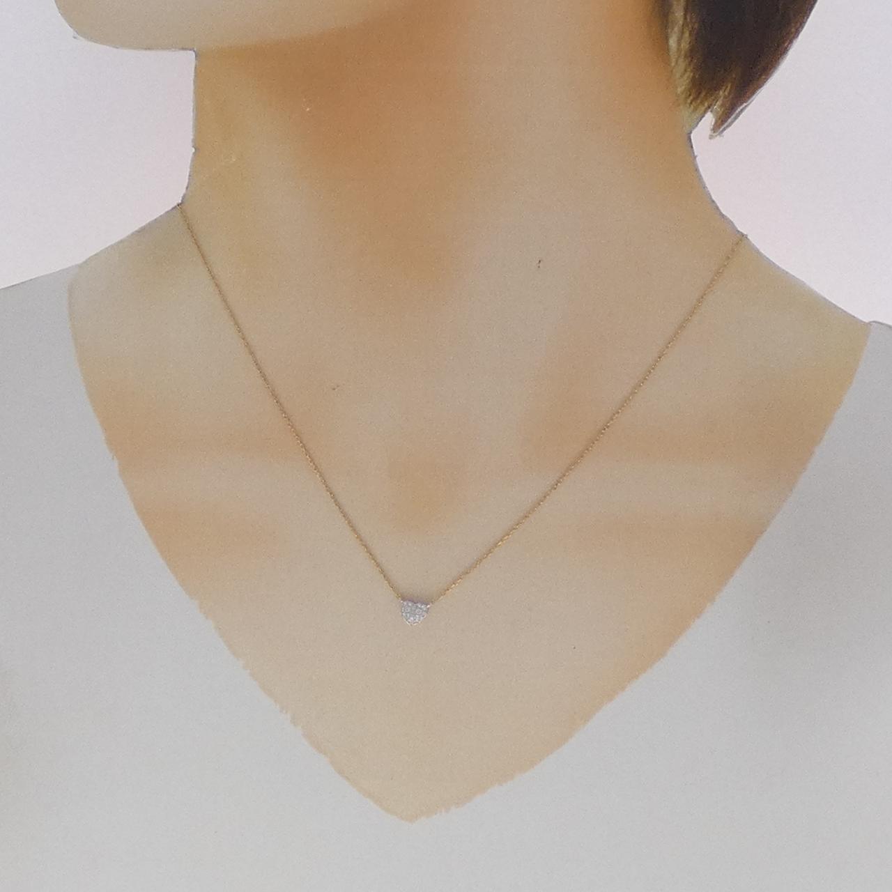 ベルシオラ Au750ダイヤモンドネックレス