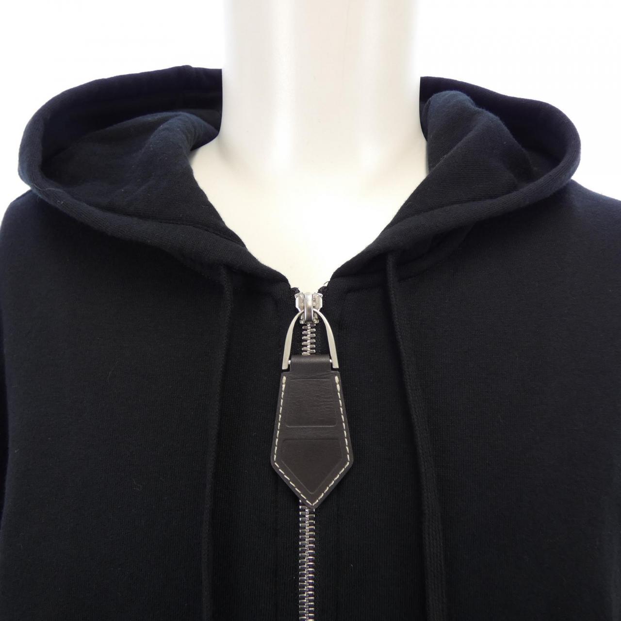 エルメス カシミヤ混パーカー