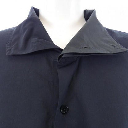 エルメス ボクシーカットダブルハイカラ― コットンシャツ