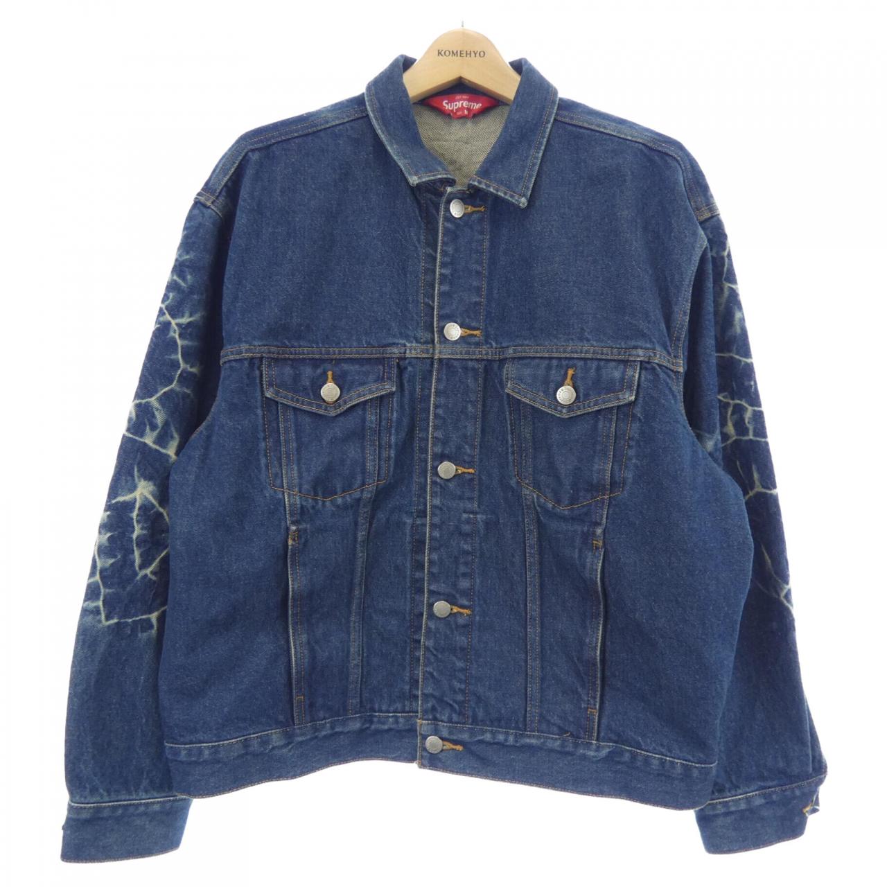 シュプリーム Shibori Denim ジャケット