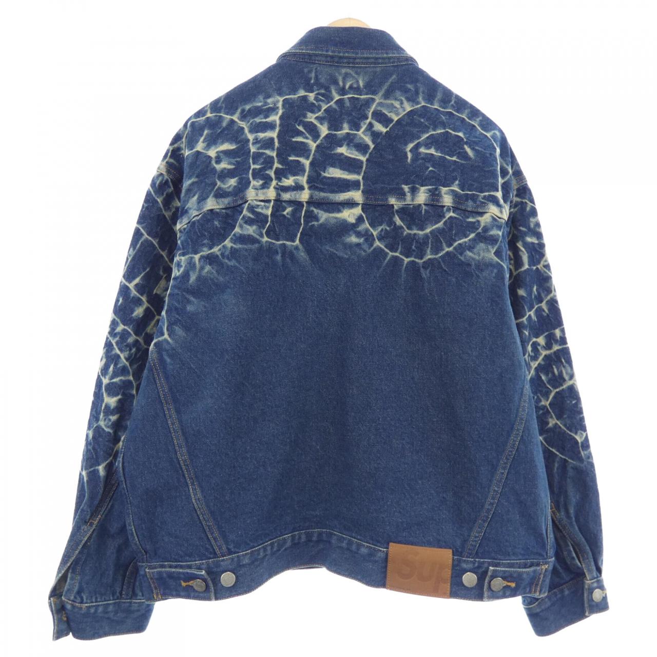 シュプリーム Shibori Denim ジャケット