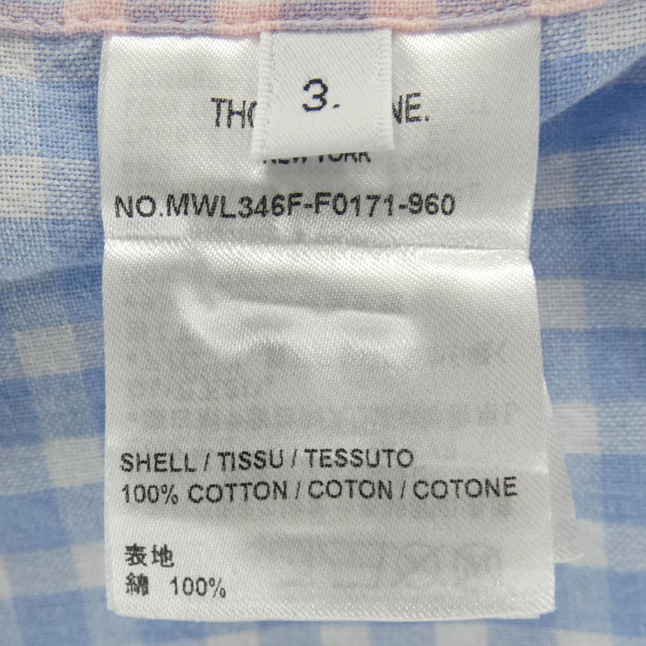 トムブラウン コットンシャツ