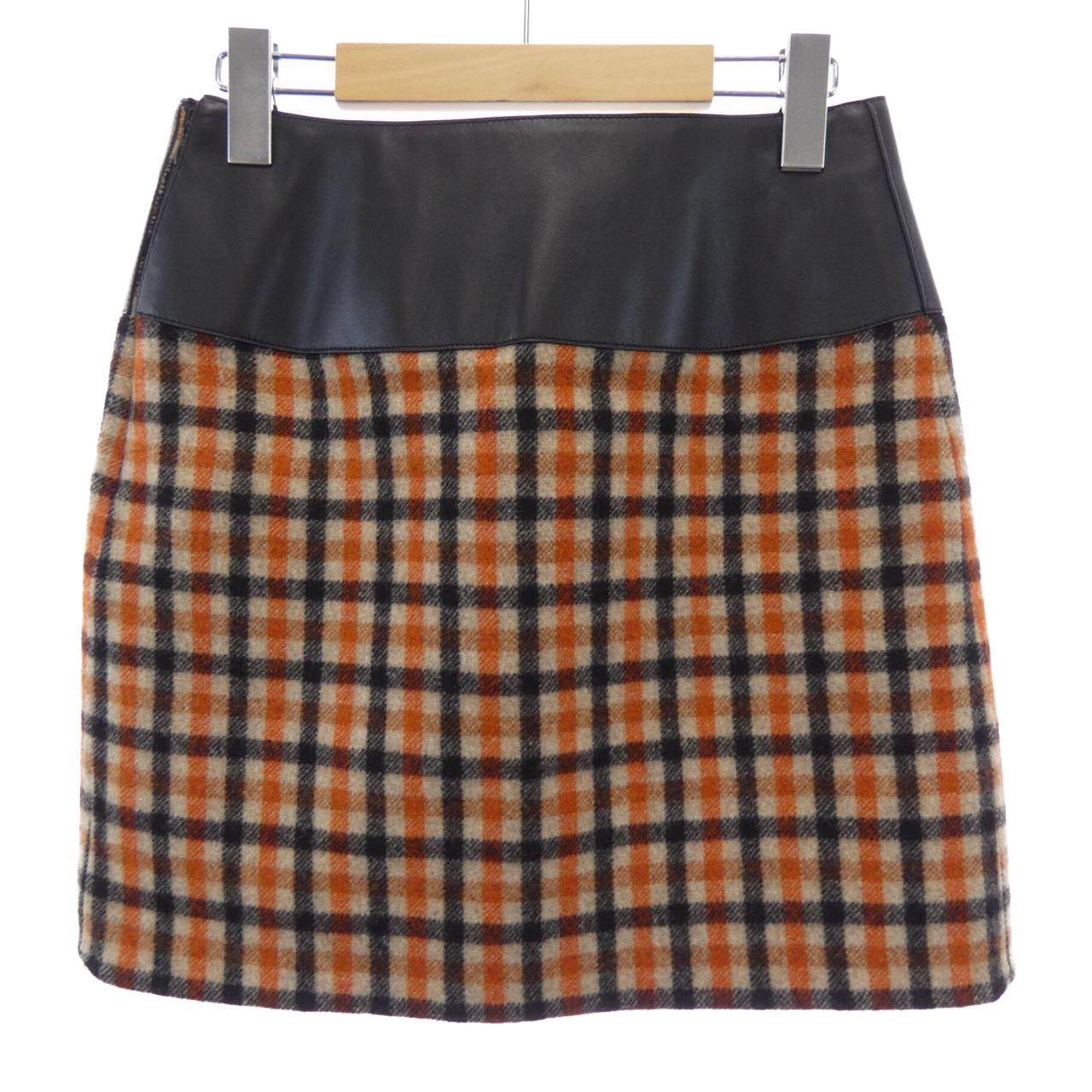 エルメス カシミヤスカート