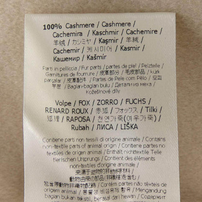 フェンディ フォックス カシミヤ コート