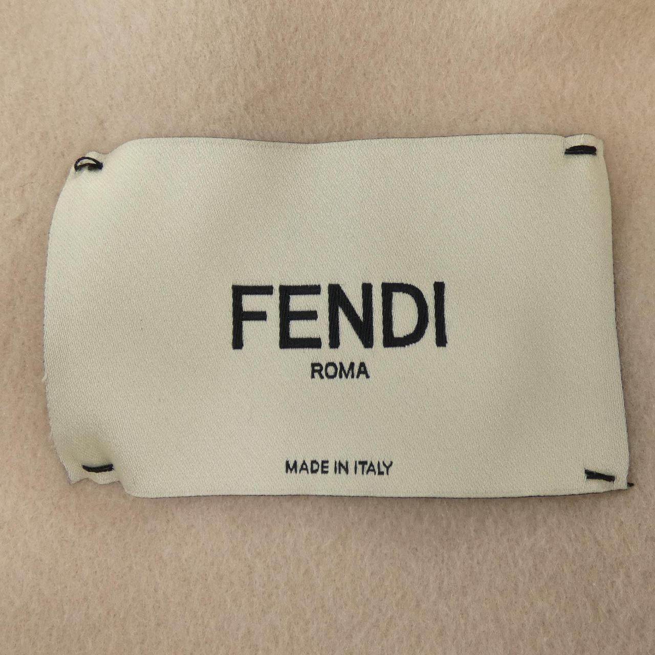 フェンディ フォックス カシミヤ コート