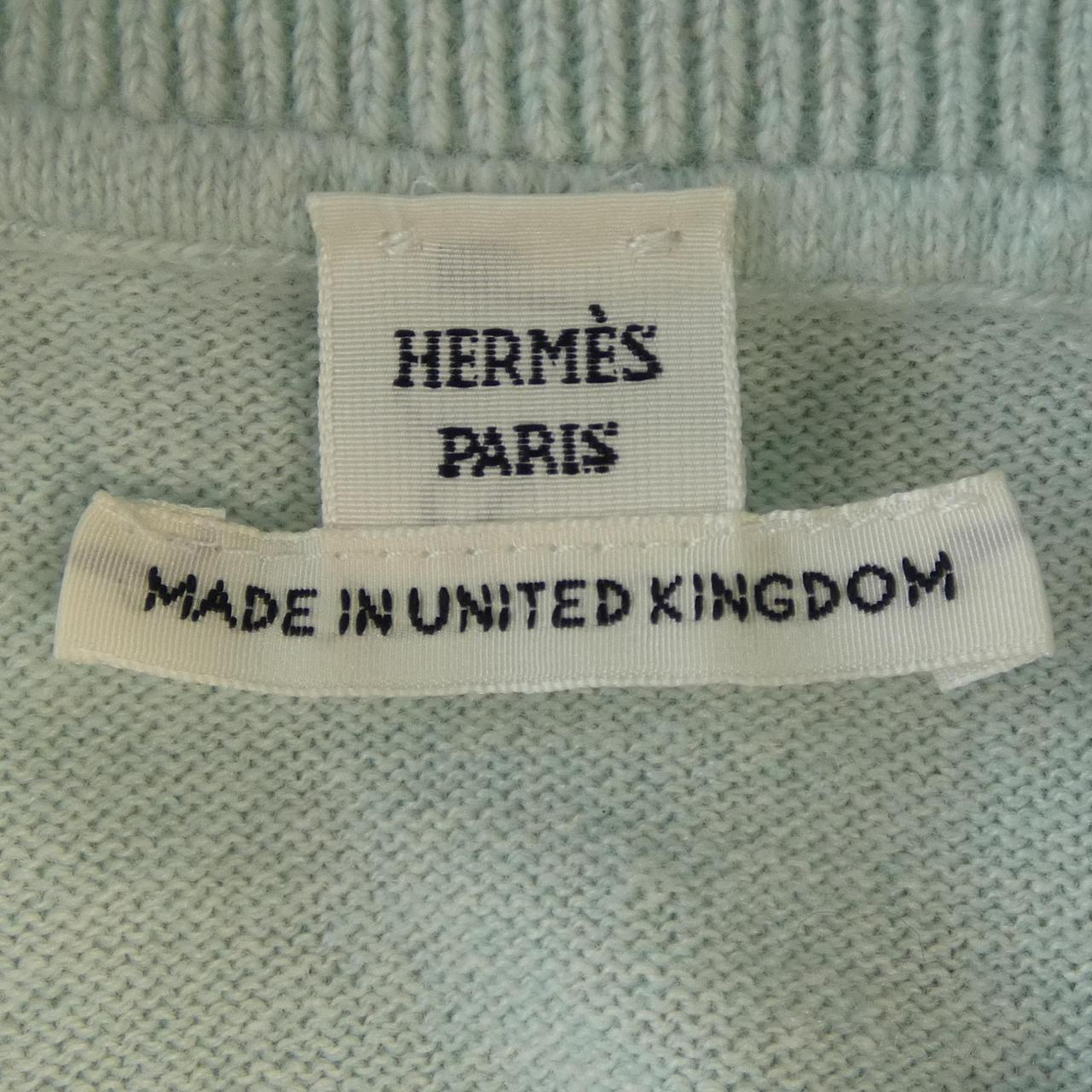 エルメス Hリフト カシミヤニット