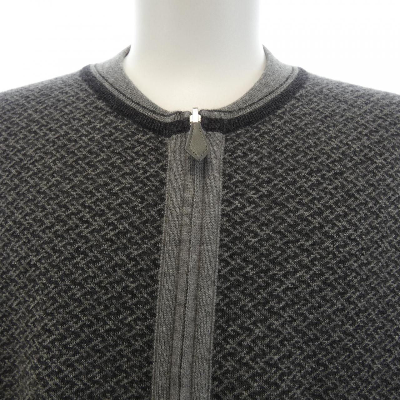 エルメス カシミヤカーディガン