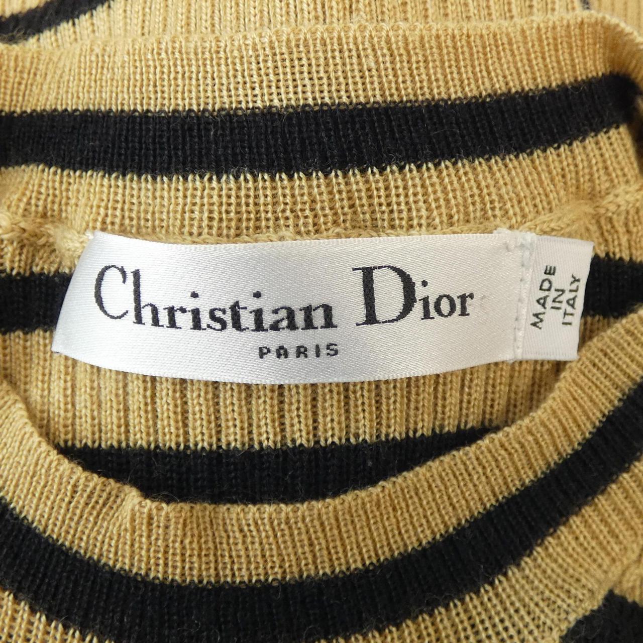 クリスチャンディオール シルクカシミヤニットトップス