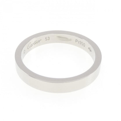 カルティエ エングレーブド プラチナ リング 13号