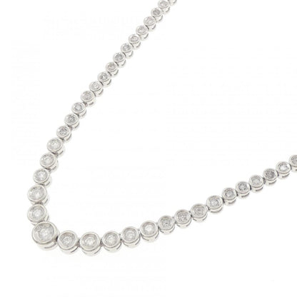 PT850 プラチナ 3.00CT ダイヤモンドネックレス